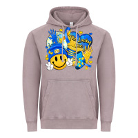 Vintage Zinc retro disco ball the lucky few smile face Vintage Hoodie - Artiststas