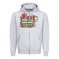 Heather Grey pour me something mister olivia Zipper Hoodie - OliviaCreatesArt