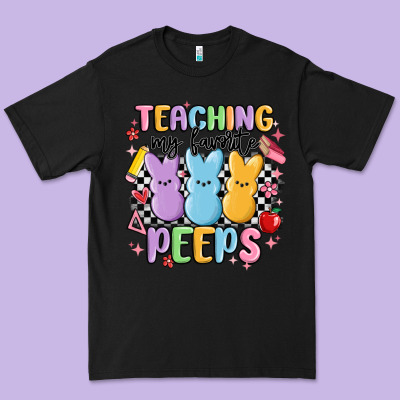 Teaching My Favorite Peeps Premium Tee Designed By Maliassmallbusiness