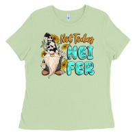 Matcha not today heifer cow gnome Ladies Tee - MaliasSmallBusiness