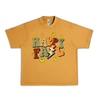 Peanut Butter happy fall smiley face Urban Heavy Tee - BarkalooDesign
