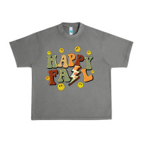 Tornado happy fall smiley face Urban Heavy Tee - BarkalooDesign
