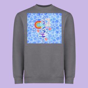 Hippie Soul Heavyweight Sweatshirt Designed By Tumblerdesignbyshophia