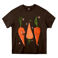 Chocolate Brown easter Heavy Core Tee - MaliasSmallBusiness