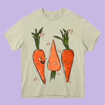 Easter Heavy Core Tee Designed By Maliassmallbusiness