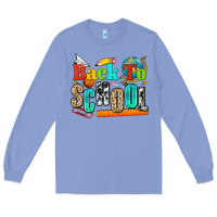 Colony Blue back to school Long Sleeve Tee - NancyCooperArtShop