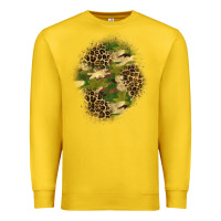 Lemon camouflage and leopard patch  4 Premium Sweatshirt - BundleAndBundleShop