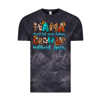 Cloud Black mama dont let your babies grow up without jesus Vintage Tee - Artiststas