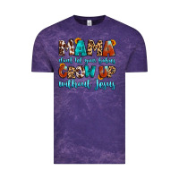 Cloud Purple mama dont let your babies grow up without jesus Vintage Tee - Artiststas
