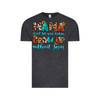 Vintage Black mama dont let your babies grow up without jesus Vintage Tee - Artiststas