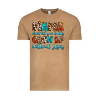 Vintage Camel mama dont let your babies grow up without jesus Vintage Tee - Artiststas