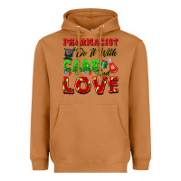 Meerkat pharmacist do it with care and love christmas Heavyweight Hoodie - FaDigitalArtStudio