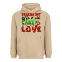 Mushroom pharmacist do it with care and love christmas Heavyweight Hoodie - FaDigitalArtStudio