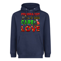 Navy pharmacist do it with care and love christmas Heavyweight Hoodie - FaDigitalArtStudio