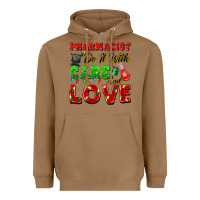 Toasted Coconut pharmacist do it with care and love christmas Heavyweight Hoodie - FaDigitalArtStudio