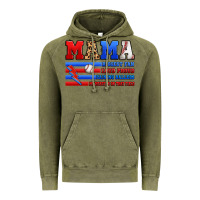 Vintage Olive baseball mama Vintage Hoodie - Artiststas