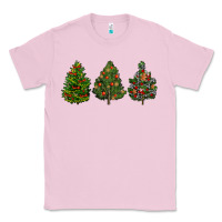 Bubblegum Pink christmas trees Classic Tee - LillyAllenDesigns