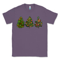 Lavender christmas trees Classic Tee - LillyAllenDesigns
