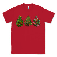 Red christmas trees Classic Tee - LillyAllenDesigns