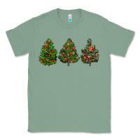 Sage christmas trees Classic Tee - LillyAllenDesigns