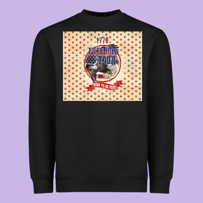 Freedom Tour Heavyweight Sweatshirt Designed By Tumblerdesignbyshophia