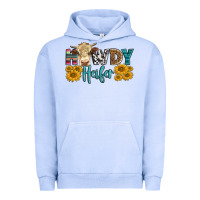 Pigment Grape Ice Western Howdy Heifer With Simmental Cow Urban Hoodie - LillyAllenDesigns