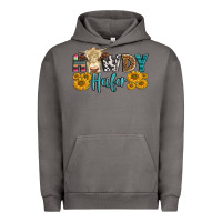 Pigment Tornado Western Howdy Heifer With Simmental Cow Urban Hoodie - LillyAllenDesigns