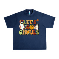 Navy halloween lets go ghouls Urban Heavy Tee - BarkalooDesign