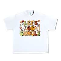 White halloween lets go ghouls Urban Heavy Tee - BarkalooDesign