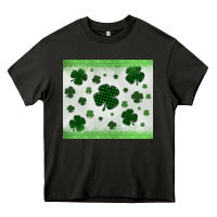 Asphalt shamrock Heavy Core Tee - MaliasSmallBusiness