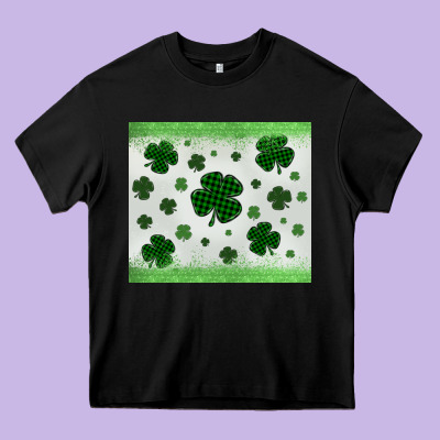 Shamrock Heavy Core Tee Designed By Maliassmallbusiness