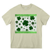 Mossy shamrock Heavy Core Tee - MaliasSmallBusiness
