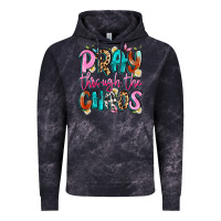 Cloud Black pray through the chaos Vintage Hoodie - Artiststas