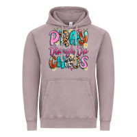 Vintage Zinc pray through the chaos Vintage Hoodie - Artiststas