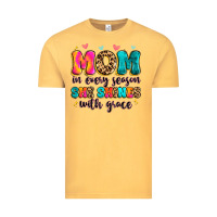Vintage Mustard mom in every season she shines with grace Vintage Tee - Artiststas