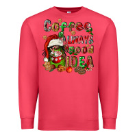Cardinal coffee is always a good idea Premium Sweatshirt - FaDigitalArtStudio