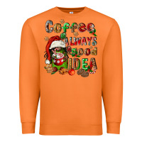 Carrot coffee is always a good idea Premium Sweatshirt - FaDigitalArtStudio