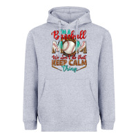 Heather Grey i'm a baseball mom we don't do that Heavyweight Hoodie - BundleAndBundleShop