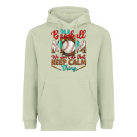 I'm A Baseball Mom We Don't Do That Heavyweight Hoodie | Teevron