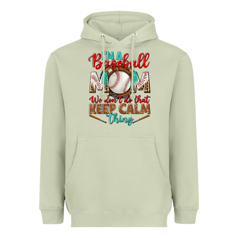 I'm A Baseball Mom We Don't Do That Heavyweight Hoodie by BundleAndBundleShop | Teevron
