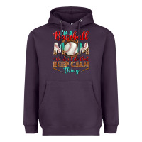 Plum i'm a baseball mom we don't do that Heavyweight Hoodie - BundleAndBundleShop