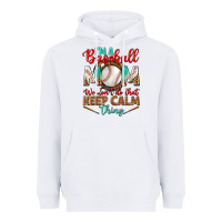 White i'm a baseball mom we don't do that Heavyweight Hoodie - BundleAndBundleShop