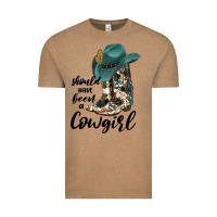 Vintage Coffee Should Have Been A Cowgirl Vintage Tee - JahusDesignShop