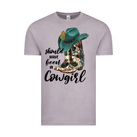 Vintage Zinc Should Have Been A Cowgirl Vintage Tee - JahusDesignShop
