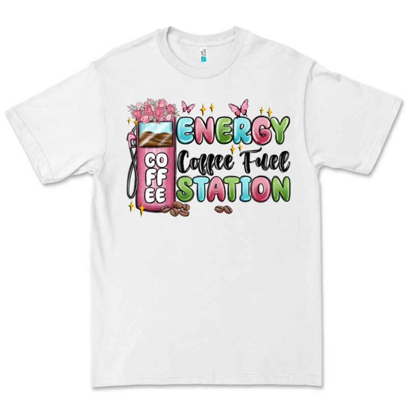 Energy Coffee Fuel Station Premium Tee by MaliasSmallBusiness | Teevron