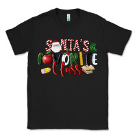 Black Santa's Favorite Class Christmas Classic Tee - LillyAllenDesigns