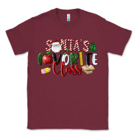 Burgundy Santa's Favorite Class Christmas Classic Tee - LillyAllenDesigns