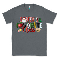 Charcoal Heather Santa's Favorite Class Christmas Classic Tee - LillyAllenDesigns