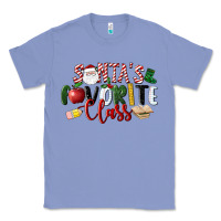 Colony Blue Santa's Favorite Class Christmas Classic Tee - LillyAllenDesigns