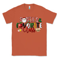 Copper Santa's Favorite Class Christmas Classic Tee - LillyAllenDesigns